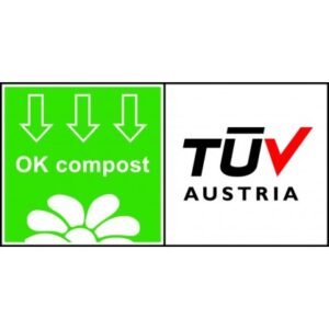 BOLSAS DE BASURA COMPOSTABLES, 13 L