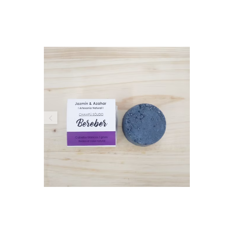 CHAMPÚ SÓLIDO BEREBER CABELLOS BLANCOS Y RUBIOS