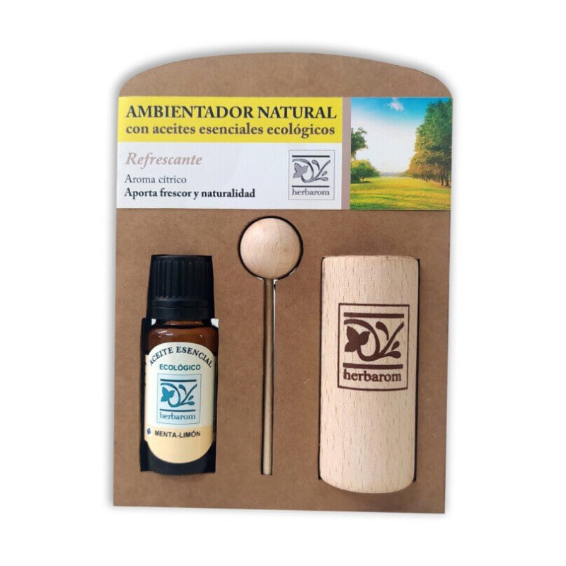 DIFUSOR NATURE + ACEITE ESENCIAL MENTA-LIMÓN