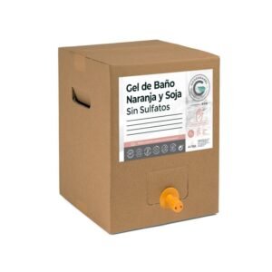 GEL DE BAÑO NARANJA Y SOJA SIN SULFATOS