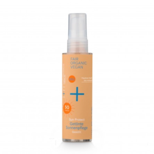 Crema solar facial con color SPF50 I+M