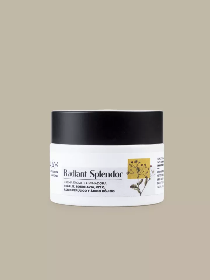 Radiant Splendor -Crema facial iluminadora Naay, 50 ML