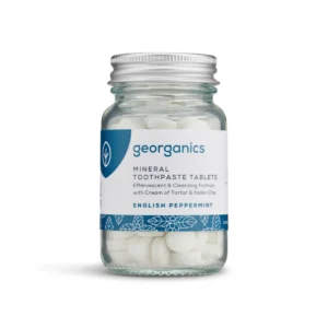 PASTA DE DIENTES EN PASTILLA – MENTA-GEORGANICS- 120 UD