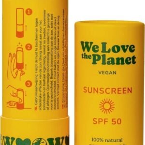 STICK SOLAR WLTP SPF50 VEGAN 40G WE LOVE PLANET