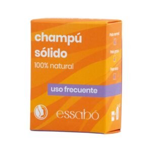 CHAMPÚ SÓLIDO USO FRECUENTE ESSABÓ, 100 GR