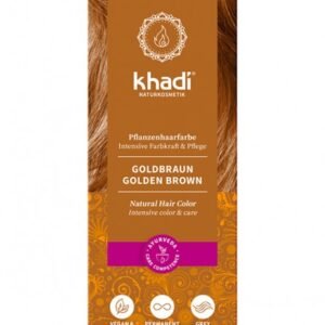 Tinte natural castaño dorado Khadi